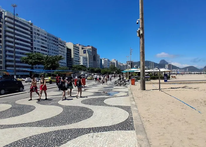 Praia E Conforto Para 4 Em Copacabana Rio de Janeiro